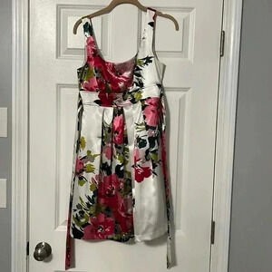 BCX | Pink Floral Dress | Size 5 (Juniors)